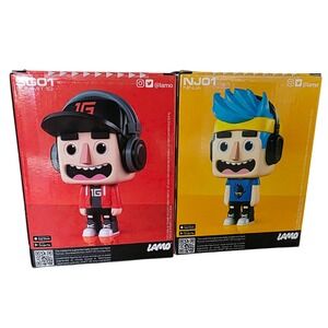 Lamo Vinyl AR Figures - Ninja NJ01‎ Exclusive & Summit1G SG01 Set New NIB